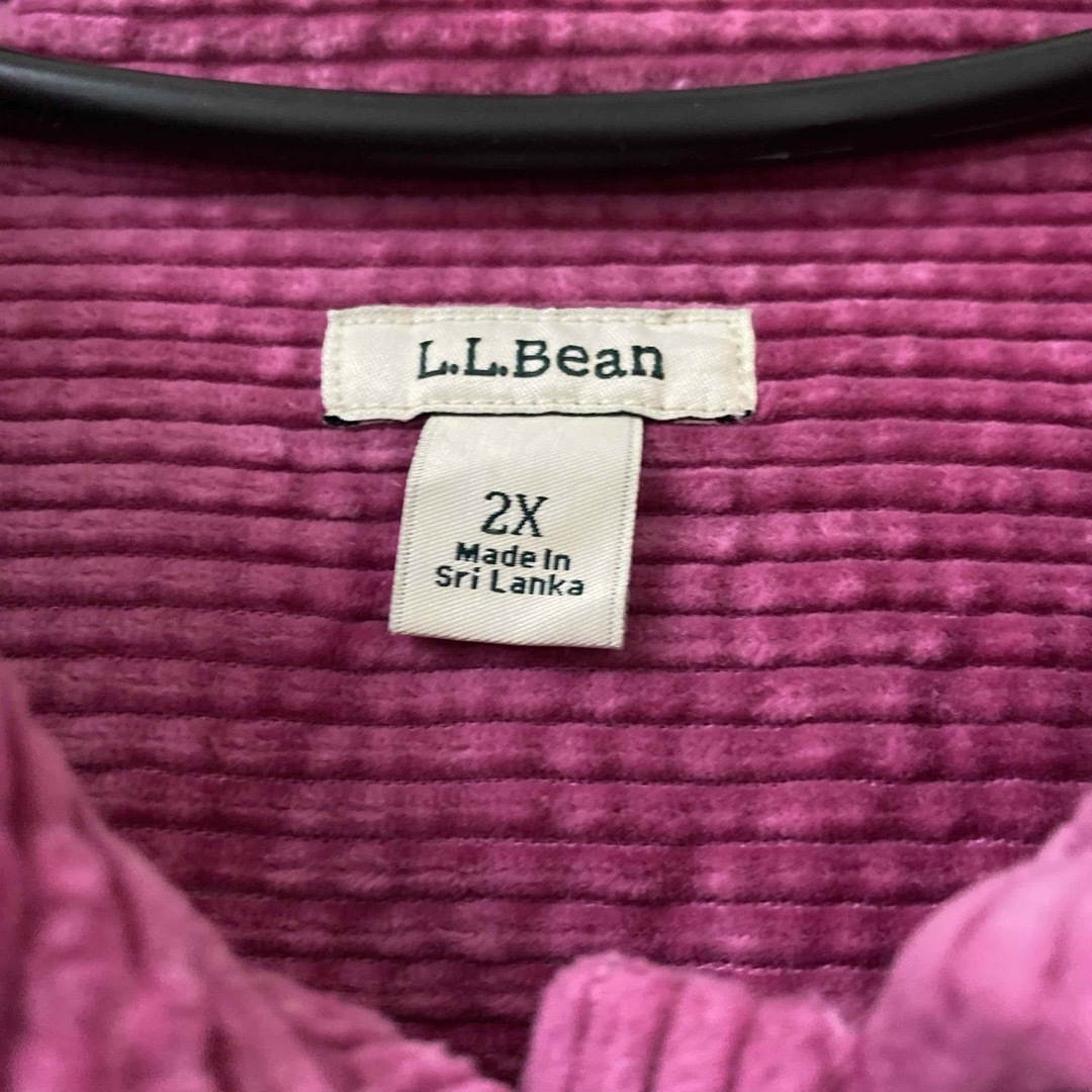 L.L.Bean(エルエルビーン)のエルエルビーン　コーデュロイシャツ レディースのトップス(シャツ/ブラウス(長袖/七分))の商品写真