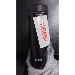 サーモス(THERMOS)の即決ＯＫ！新品未使用　サーモス真空断熱ケータイマグ　0.35L　マットブラック(弁当用品)