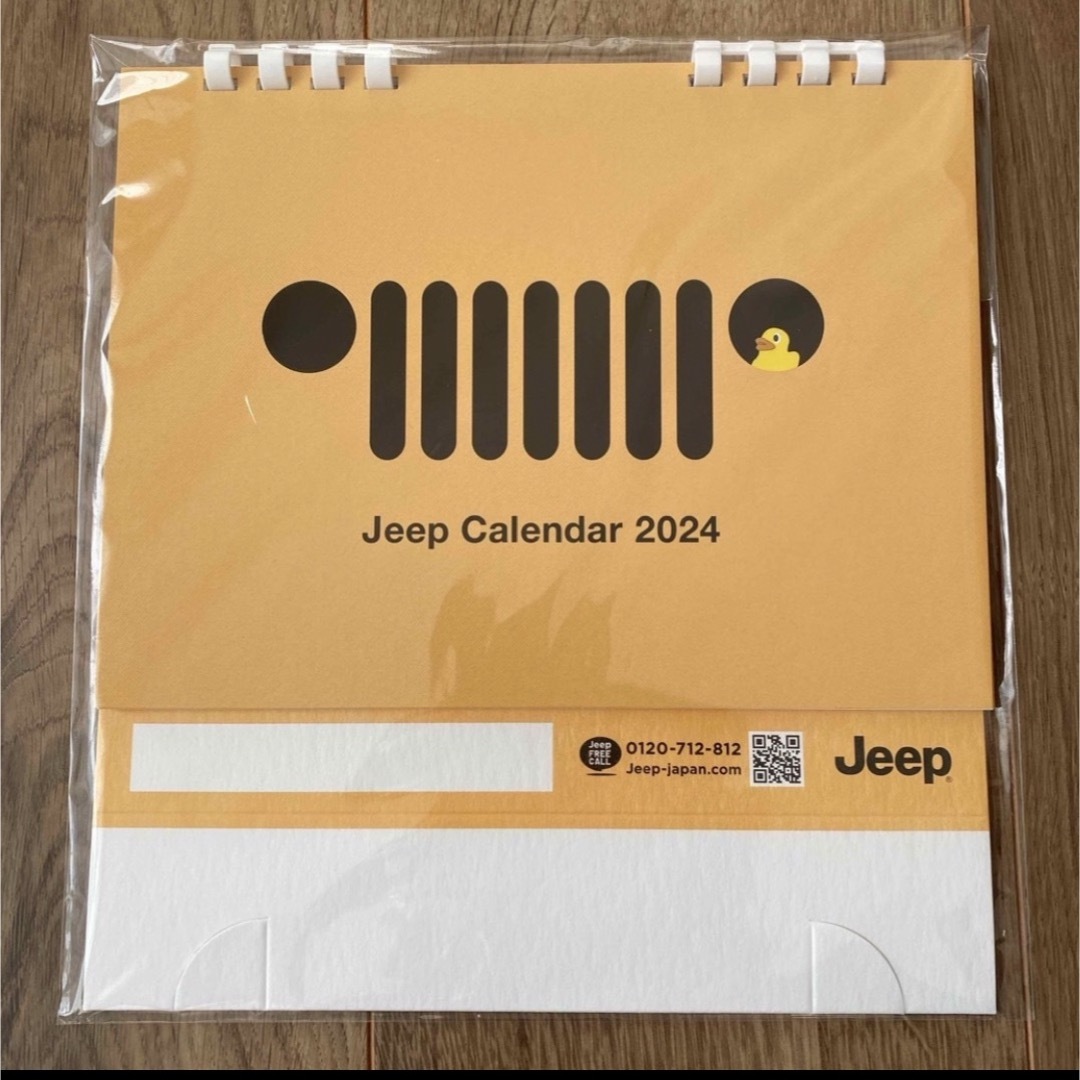 Jeep(ジープ)の2024年ジープカレンダー/卓上カレンダー インテリア/住まい/日用品の文房具(カレンダー/スケジュール)の商品写真