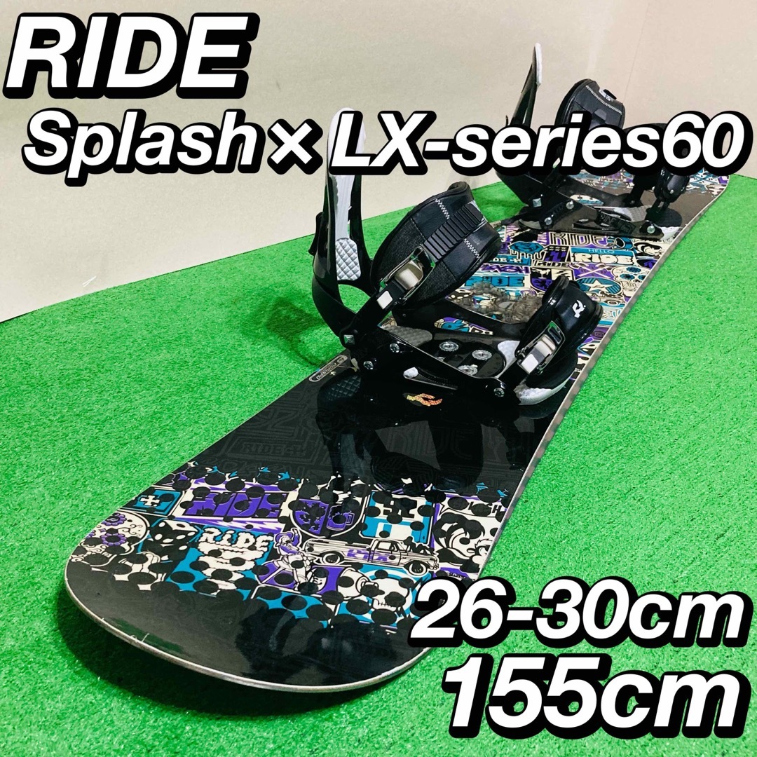 スポーツ/アウトドア大人気 RIDE Splash × LX series 60 スノーボード