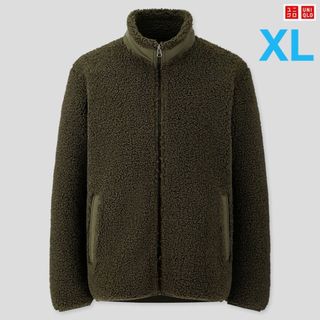 ユニクロ(UNIQLO)の【新品未使用品‼️】UNIQLO　ボアフリースジャケット　"XL"(その他)