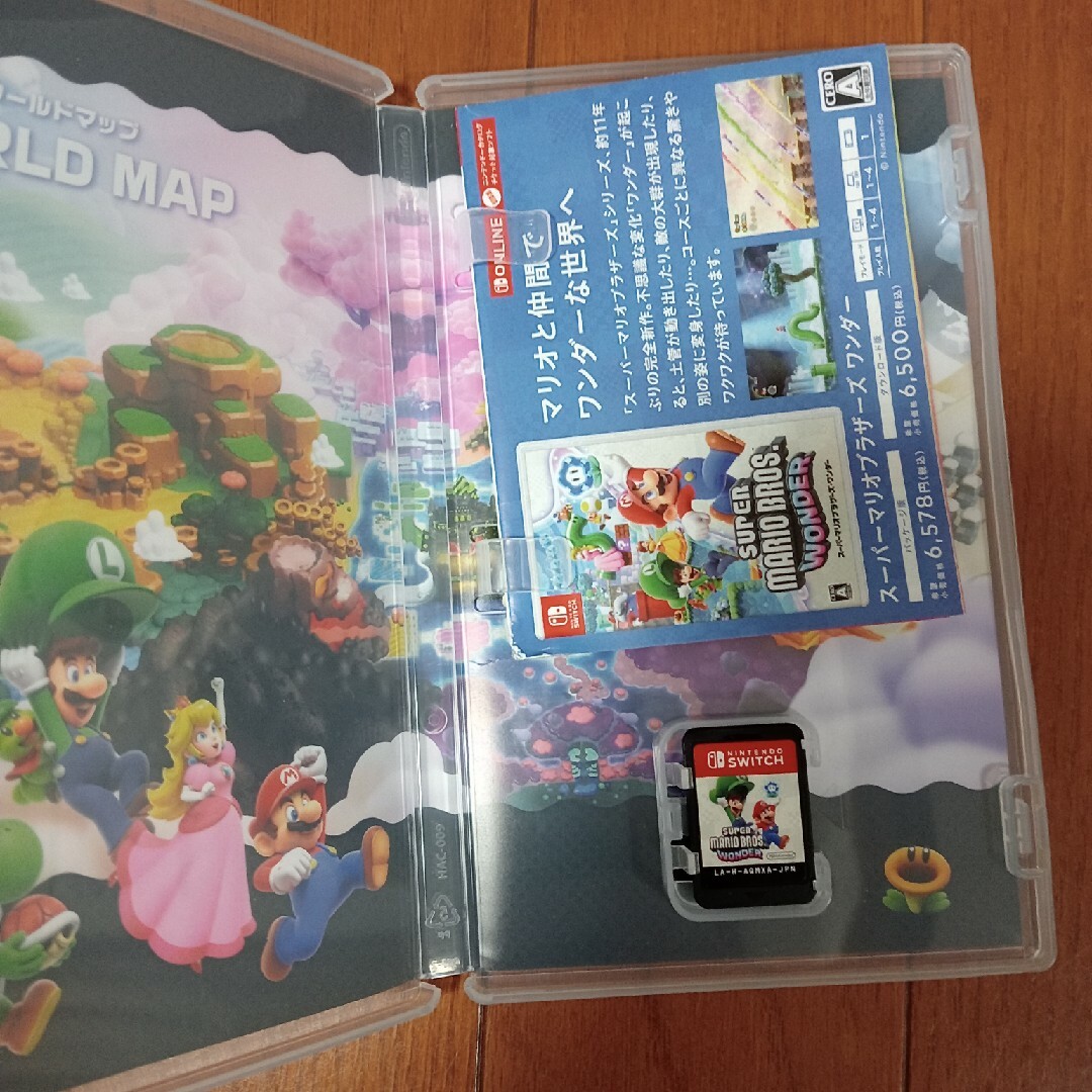 Nintendo Switch(ニンテンドースイッチ)のスーパーマリオブラザーズ ワンダー エンタメ/ホビーのゲームソフト/ゲーム機本体(家庭用ゲームソフト)の商品写真