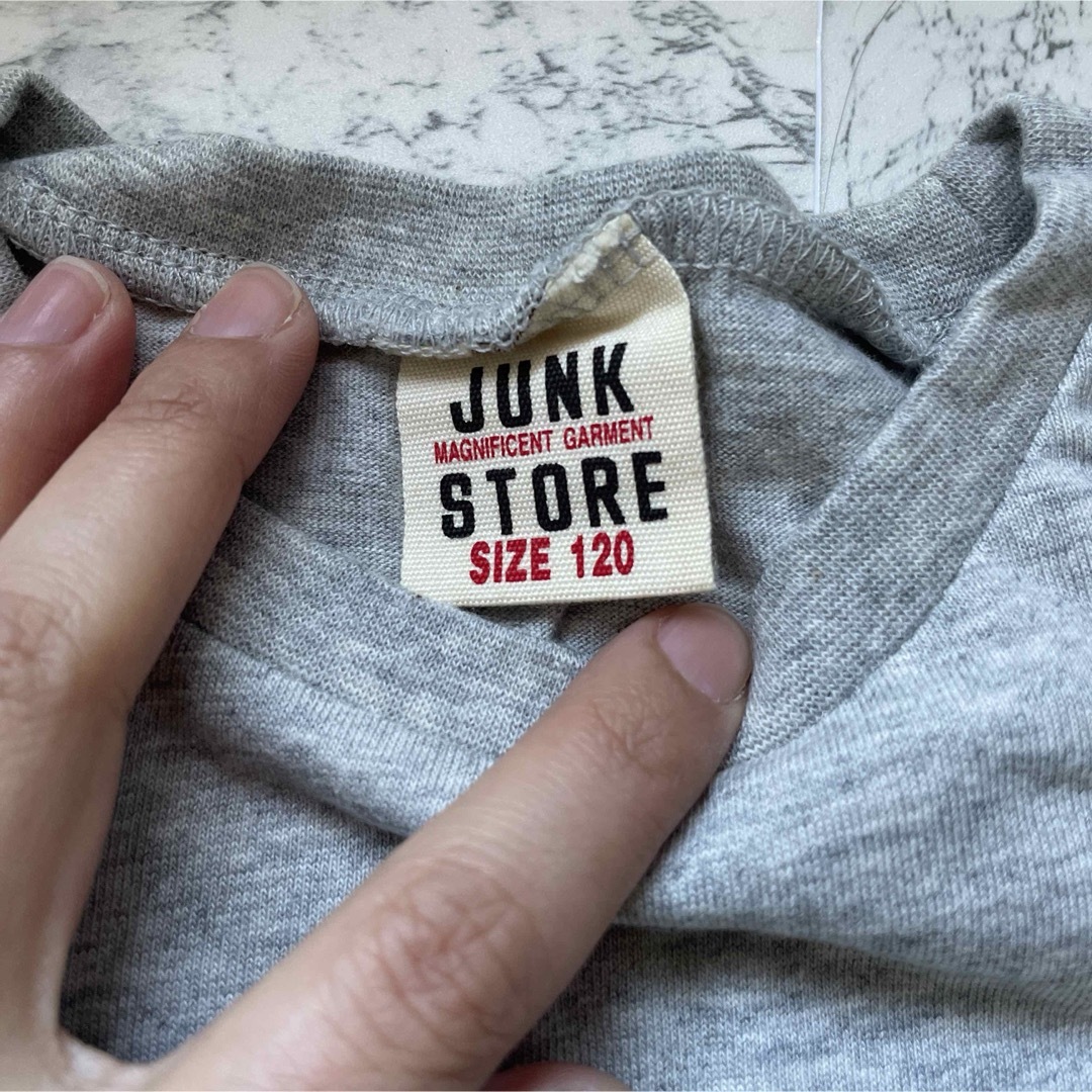 JUNK STORE(ジャンクストアー)の【新品未使用】JUNK STORE ワンピース　120cm キッズ/ベビー/マタニティのキッズ服女の子用(90cm~)(ワンピース)の商品写真