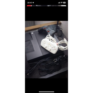 ソニー(SONY)のジャンク品 PS4 本体　コントローラー×2　コントローラーケーブル　HDMI(家庭用ゲーム機本体)
