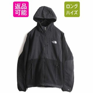 ザノースフェイス(THE NORTH FACE)のノースフェイス フード付き デナリ ジャケット レディース S The North Face Denali フリース パーカー ジャンパー ブラック 黒 アウトドア(ブルゾン)