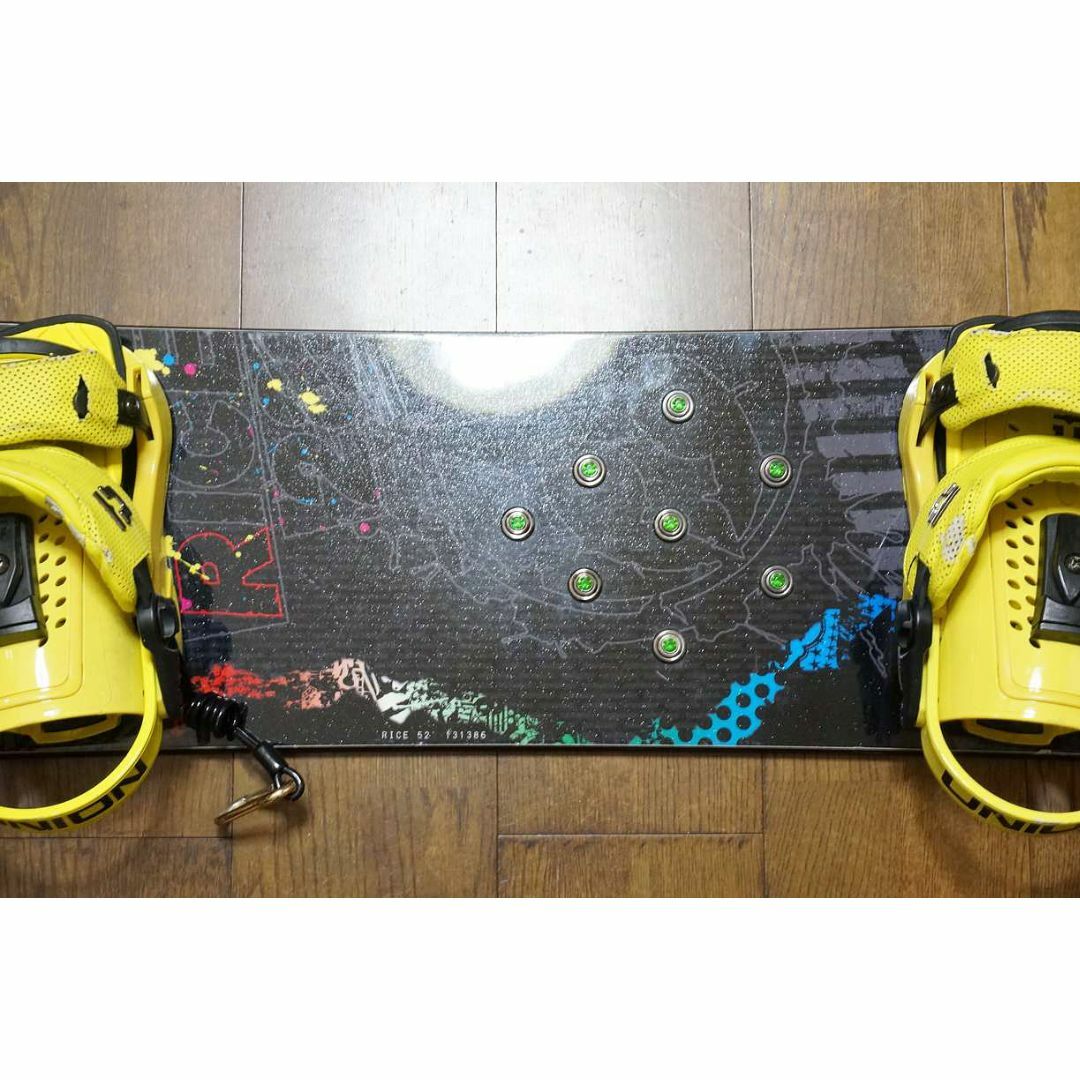 RICE28 - RICE28ライス28スノーボードRT9 TWIN 152cm+UNION RICE28 - RICE28ライス28スノーボードRT9 TWIN 152cm+UNION