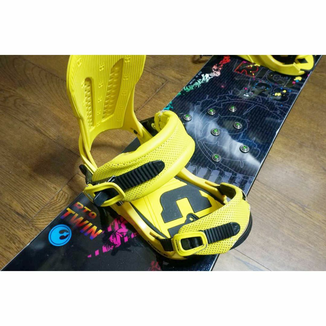 RICE28 - RICE28ライス28スノーボードRT9 TWIN 152cm+UNION RICE28 - RICE28ライス28スノーボードRT9 TWIN 152cm+UNION