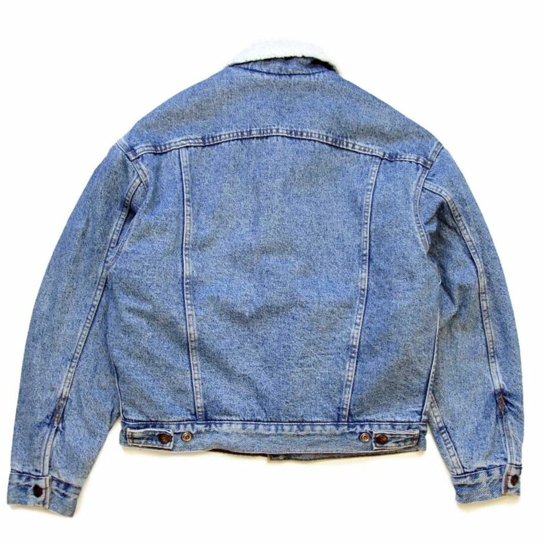 Levi's(リーバイス)の90s USA製 Levi'sリーバイス 70609 ボアライナー デニムジャケット 4ポケット S★オールド ビンテージ ボアジャケット 裏ボア トラッカー メンズのジャケット/アウター(Gジャン/デニムジャケット)の商品写真