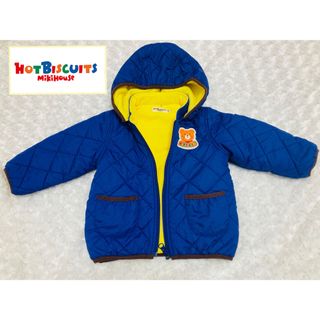 ホットビスケッツ(HOT BISCUITS)の専用！ミキハウスホットビスケッツ☆ キルティングジャンパー　80cm(ジャケット/コート)