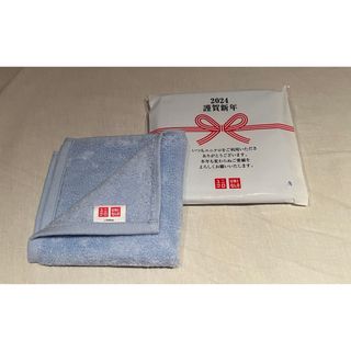 ユニクロ(UNIQLO)の【非売品】ユニクロ　ミニタオル　2枚セット(タオル/バス用品)