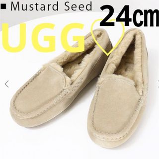 UGG - UGG アグ モカシン アンスレー ブラック 24の通販 by hana｜アグ 