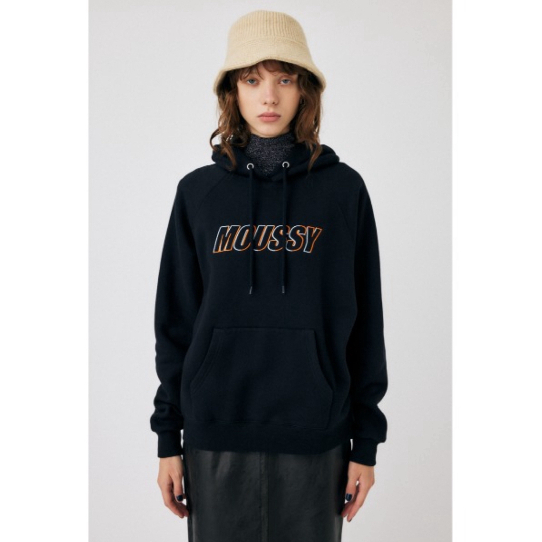 moussy(マウジー)のMOUSSY LOGO EMBROIDERY PKJ / パーカー レディースのトップス(パーカー)の商品写真