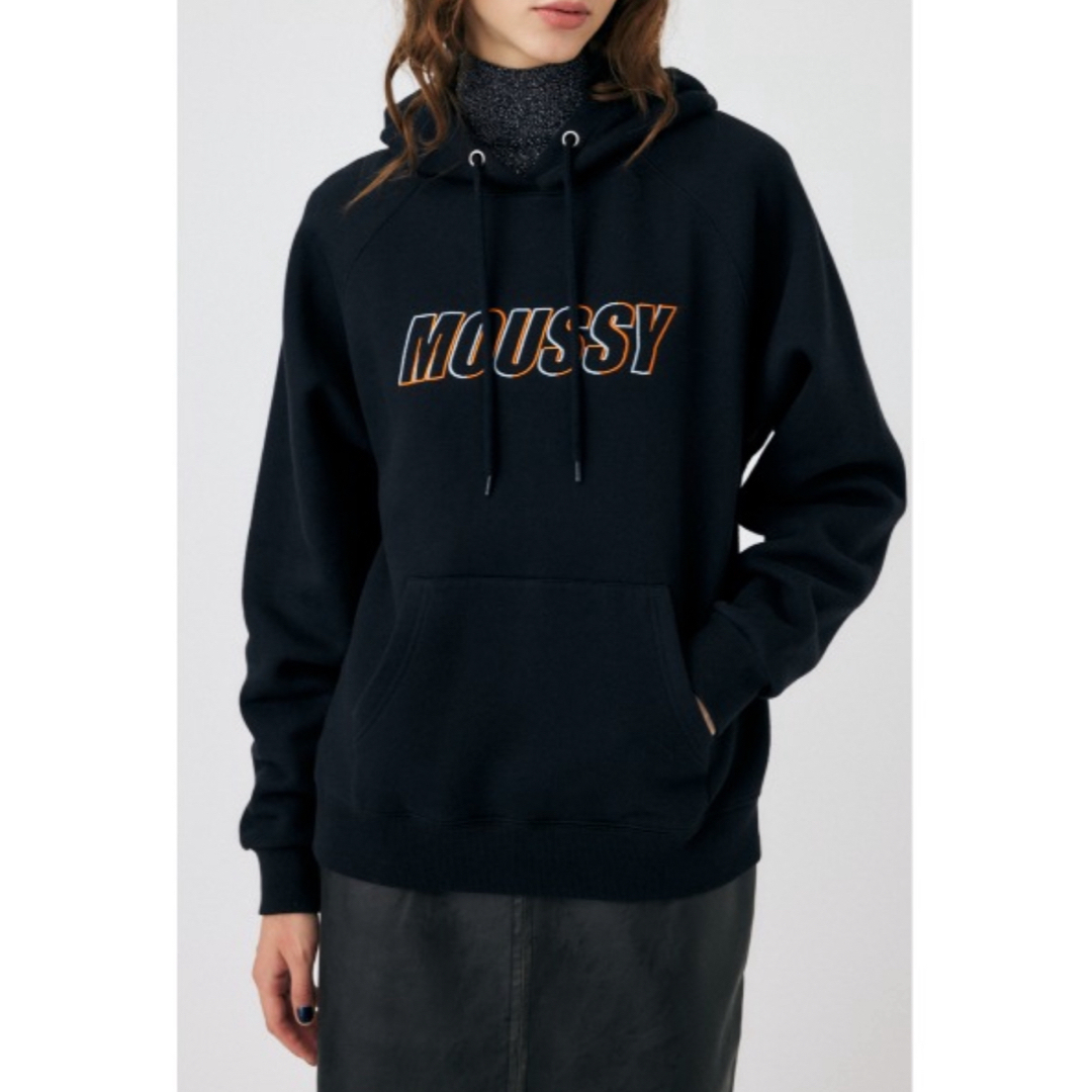 moussy(マウジー)のMOUSSY LOGO EMBROIDERY PKJ / パーカー レディースのトップス(パーカー)の商品写真