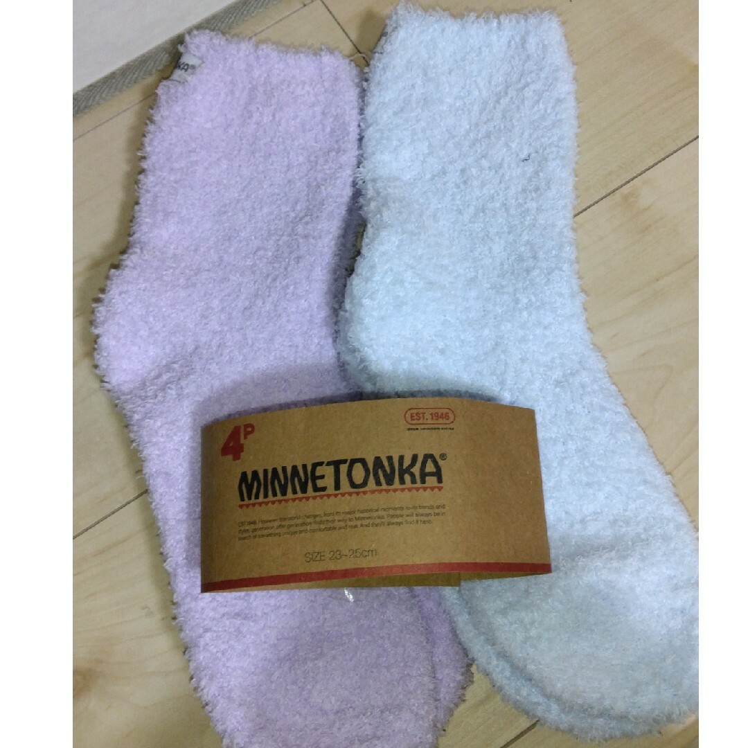 Minnetonka(ミネトンカ)のMINNETONKA ミネトンカ　ソックス　2セット レディースのレッグウェア(ソックス)の商品写真