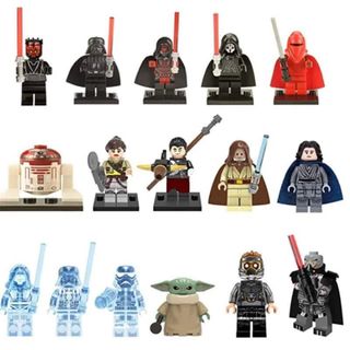 レゴ互換 STARWAR スターウォーズ　16体セット　ミニフィグ(知育玩具)