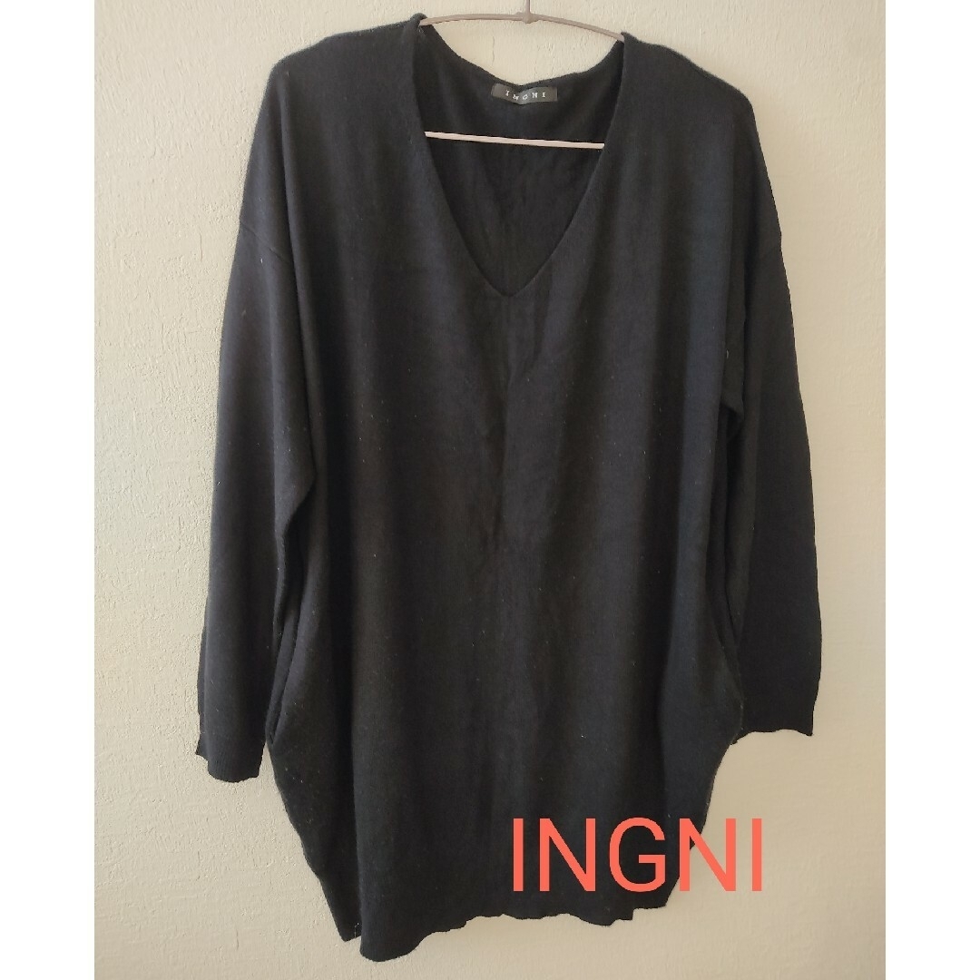 INGNI(イング)のINGNI Ｖネックセーター レディースのトップス(ニット/セーター)の商品写真