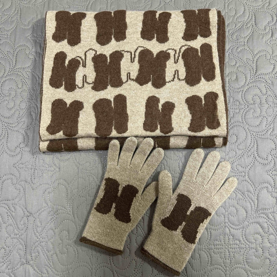 正規品 新品未使用 HERMES エルメス カシミヤグローブ 手袋 正規品 新品未使用 HERMES エルメス カシミヤグローブ 手袋