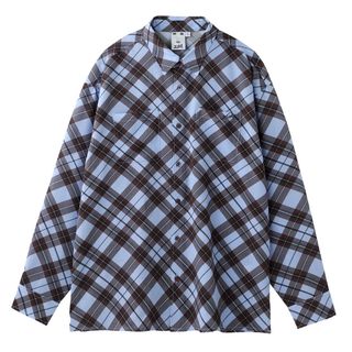 エックスガール(X-girl)のx-girl DIAMOND PLAID SHIRT ダイヤモンドプラードシャツ(シャツ/ブラウス(長袖/七分))