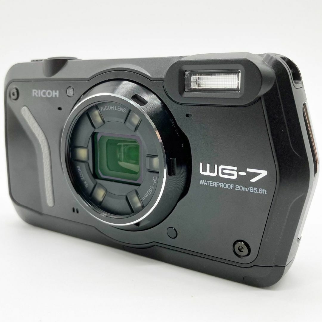 RICOH(リコー)のRICOH リコー WG-7 アウトドアカメラ ブラック スマホ/家電/カメラのカメラ(コンパクトデジタルカメラ)の商品写真