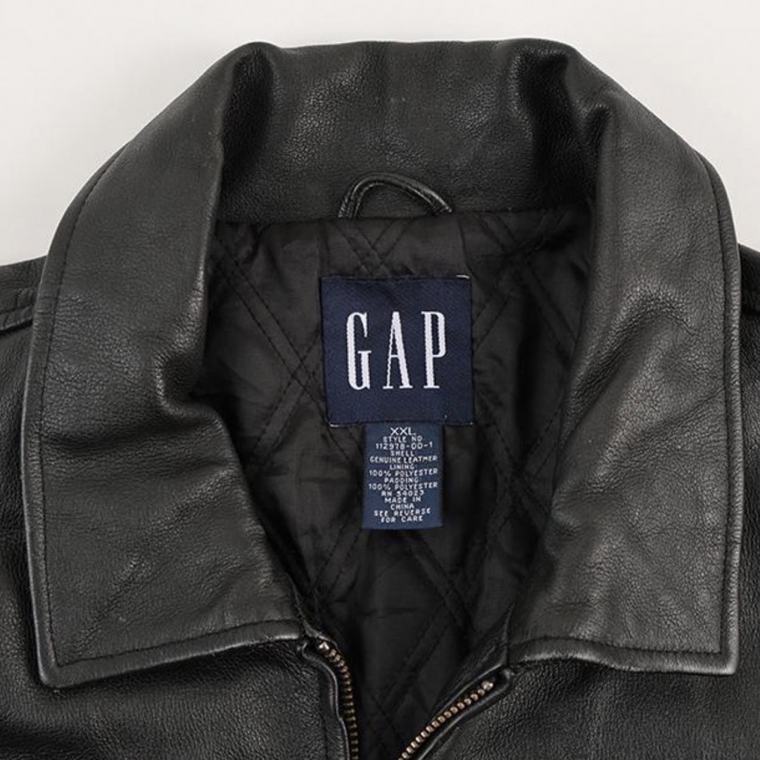 GAP(ギャップ)のOLD GAP レザージャケット メンズのジャケット/アウター(レザージャケット)の商品写真