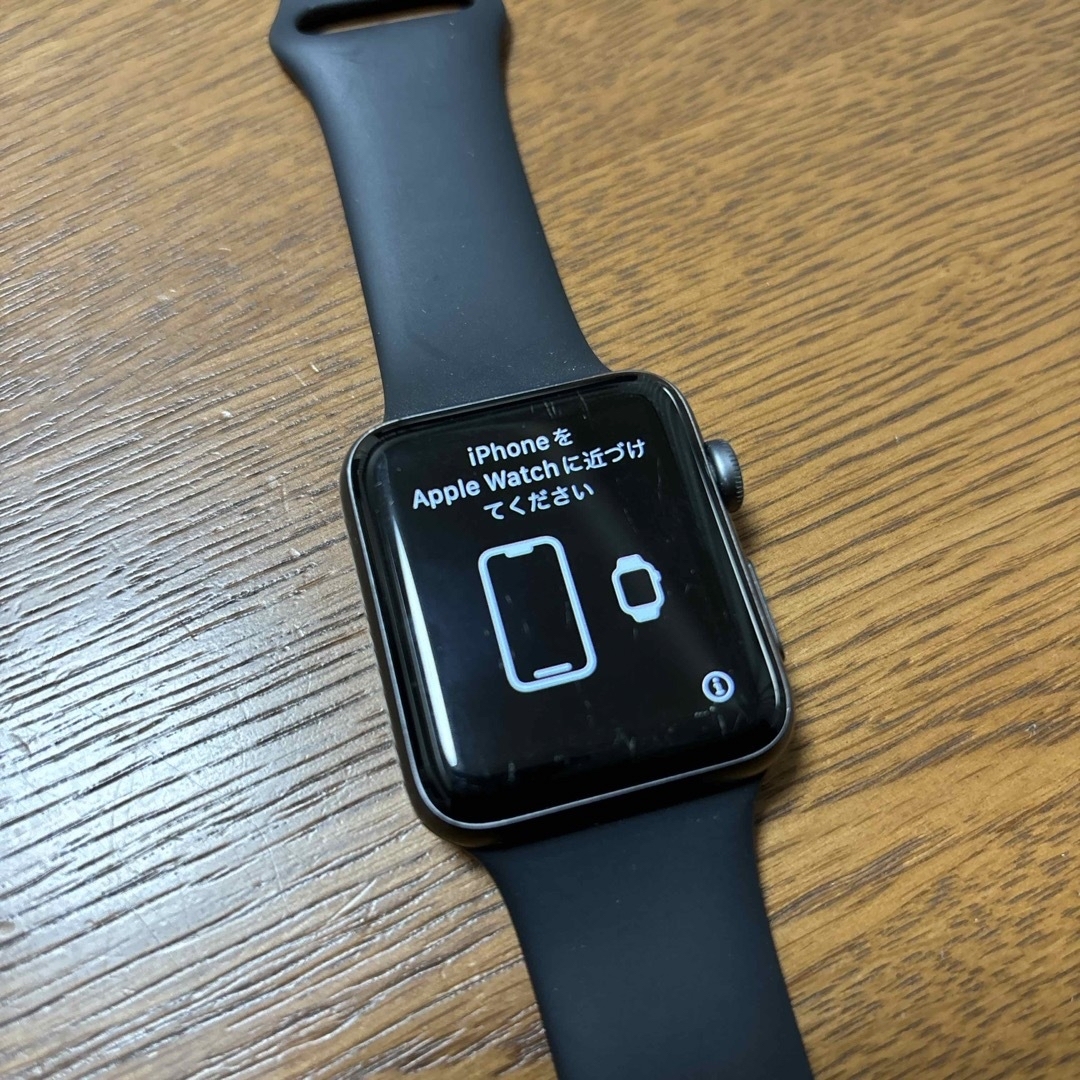 Apple Watch(アップルウォッチ)のApple Watch series3 セルラーモデル 充電器付  スマホ/家電/カメラのスマホアクセサリー(その他)の商品写真