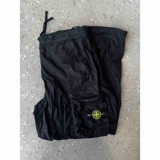 ストーンアイランド(STONE ISLAND)のStone Island ストーンアイランド　カーゴパンツ ブラック　W36(ワークパンツ/カーゴパンツ)