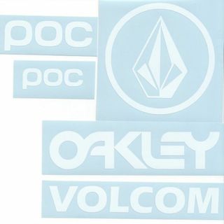 オークリー(Oakley)のカッティングステッカー5枚セット オークリー ボルコム POC(アクセサリー)