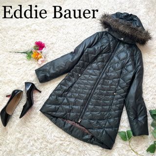 Eddie Bauer - 【入手困難】エディーバウアー　キルティングダウンコート　フードファー