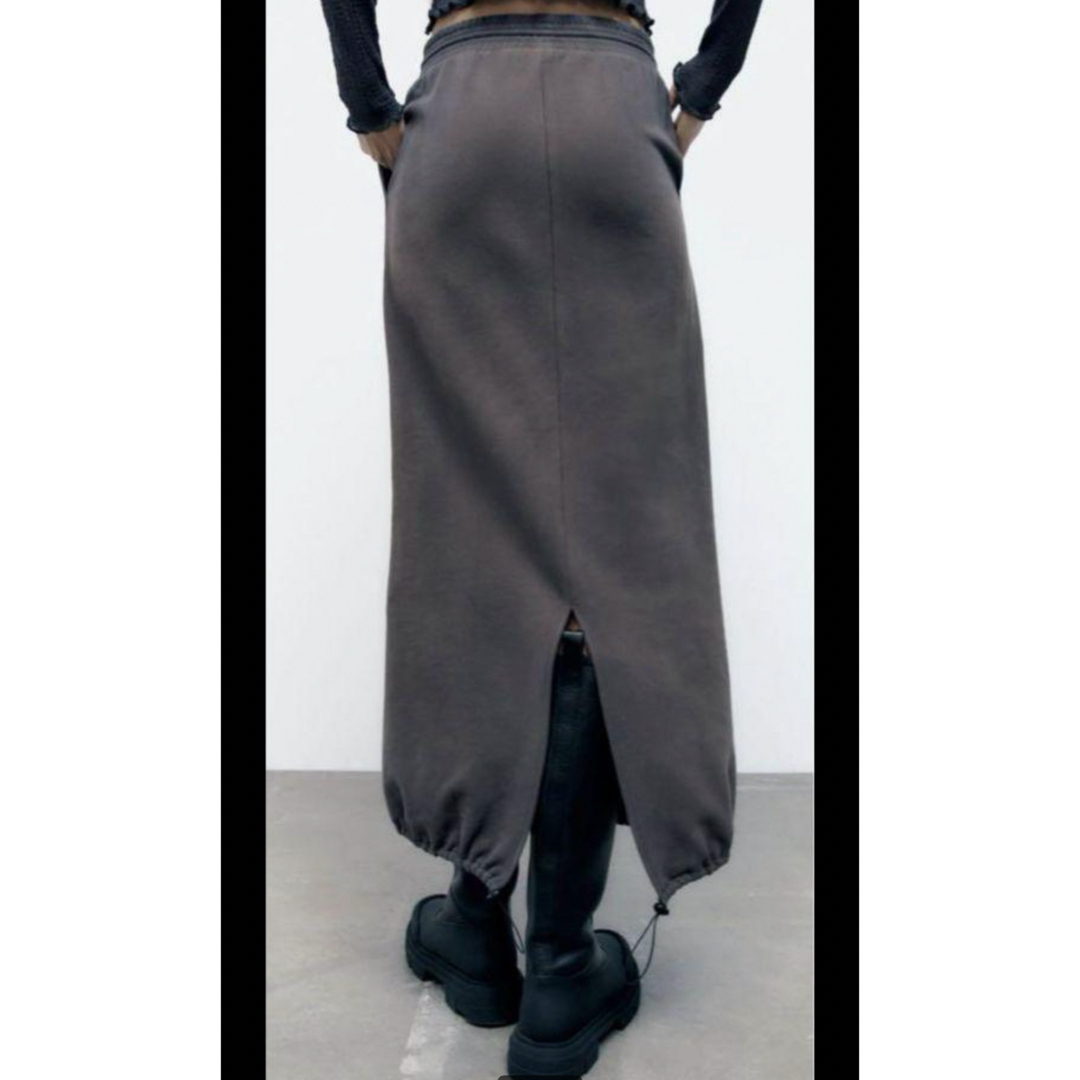 ZARA(ザラ)のZARA ジャージカーゴスカート レディースのスカート(ロングスカート)の商品写真