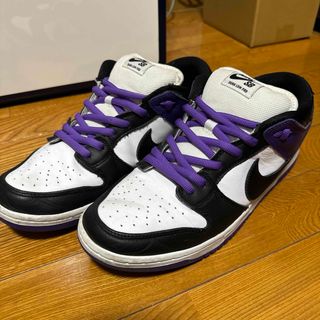 ナイキ(NIKE)のNIKE SB DUNK LOW  COURT PURPLE us12 30cm(スニーカー)