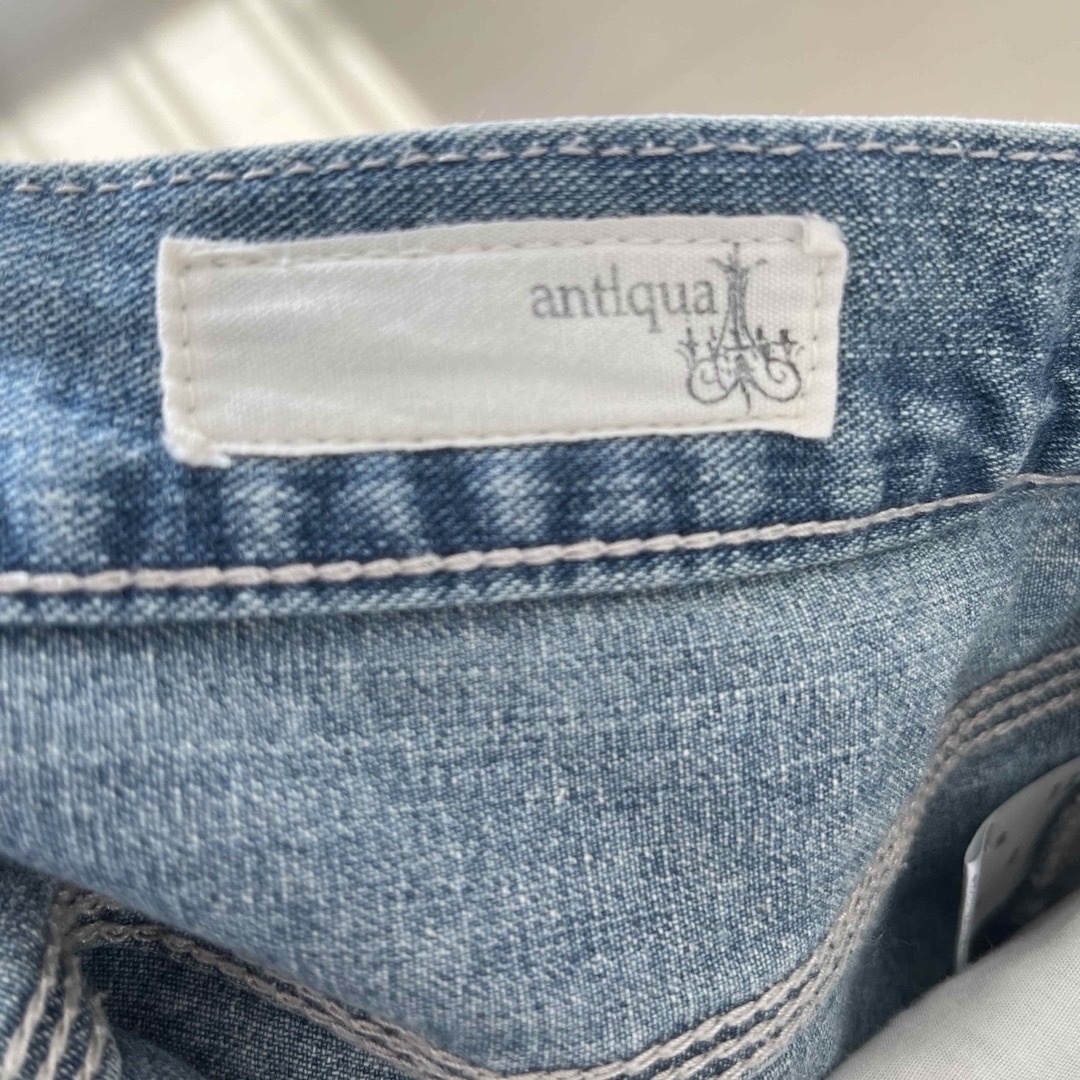 antiqua(アンティカ)のアンティカ　サルエルデニムパンツ レディースのパンツ(サルエルパンツ)の商品写真