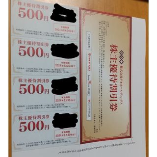 ゲオ株主優待券 2000円分(ショッピング)