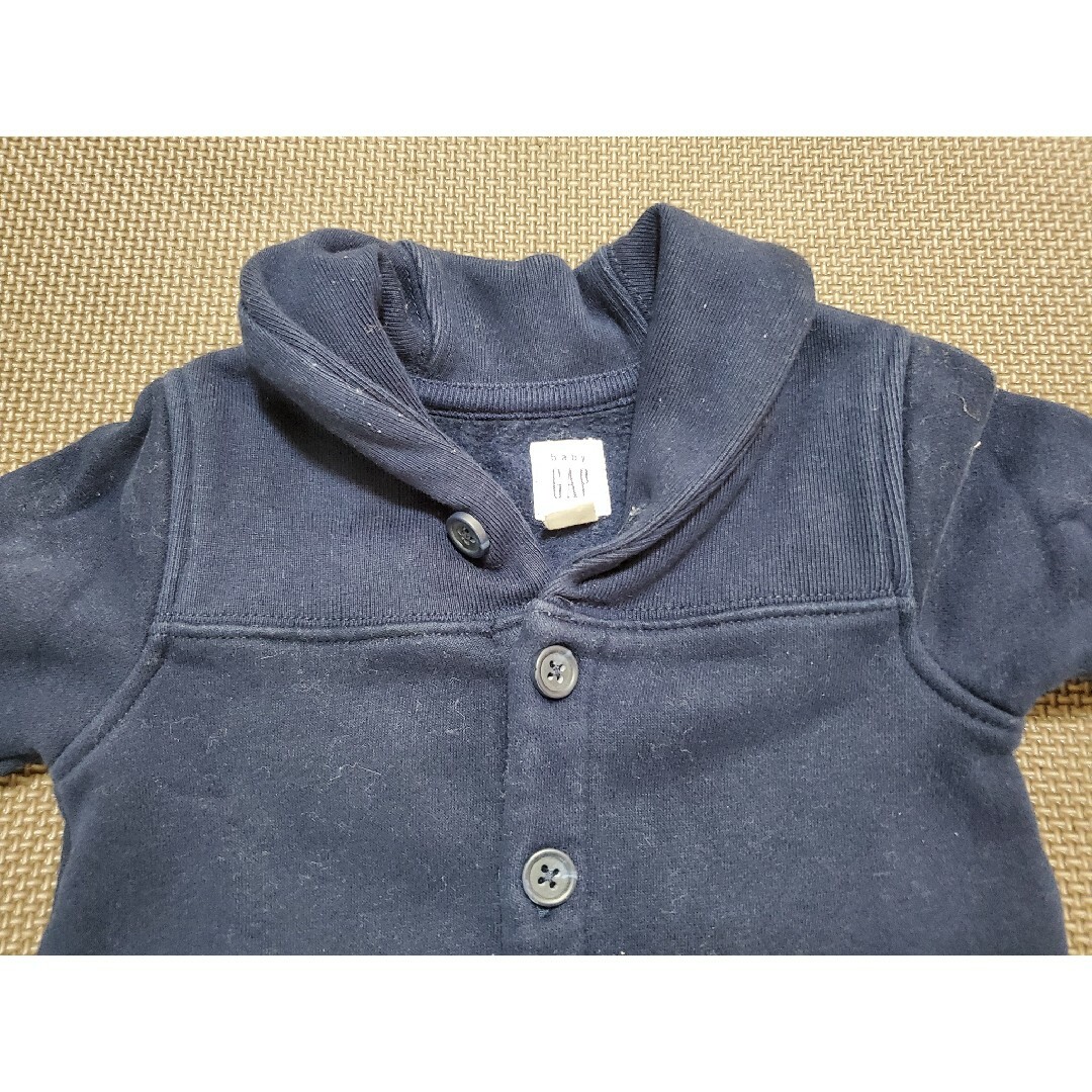 babyGAP(ベビーギャップ)のベビーギャップ　カバーオール　ロンパース　長袖　70cm　男の子　女の子 キッズ/ベビー/マタニティのベビー服(~85cm)(カバーオール)の商品写真