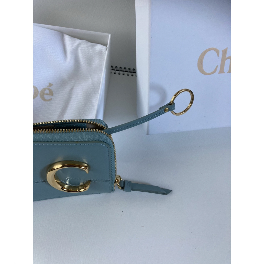 Chloe(クロエ)の【 新品】Chloe スマートウォレット 財布　キーホルダー付き レディースのファッション小物(財布)の商品写真