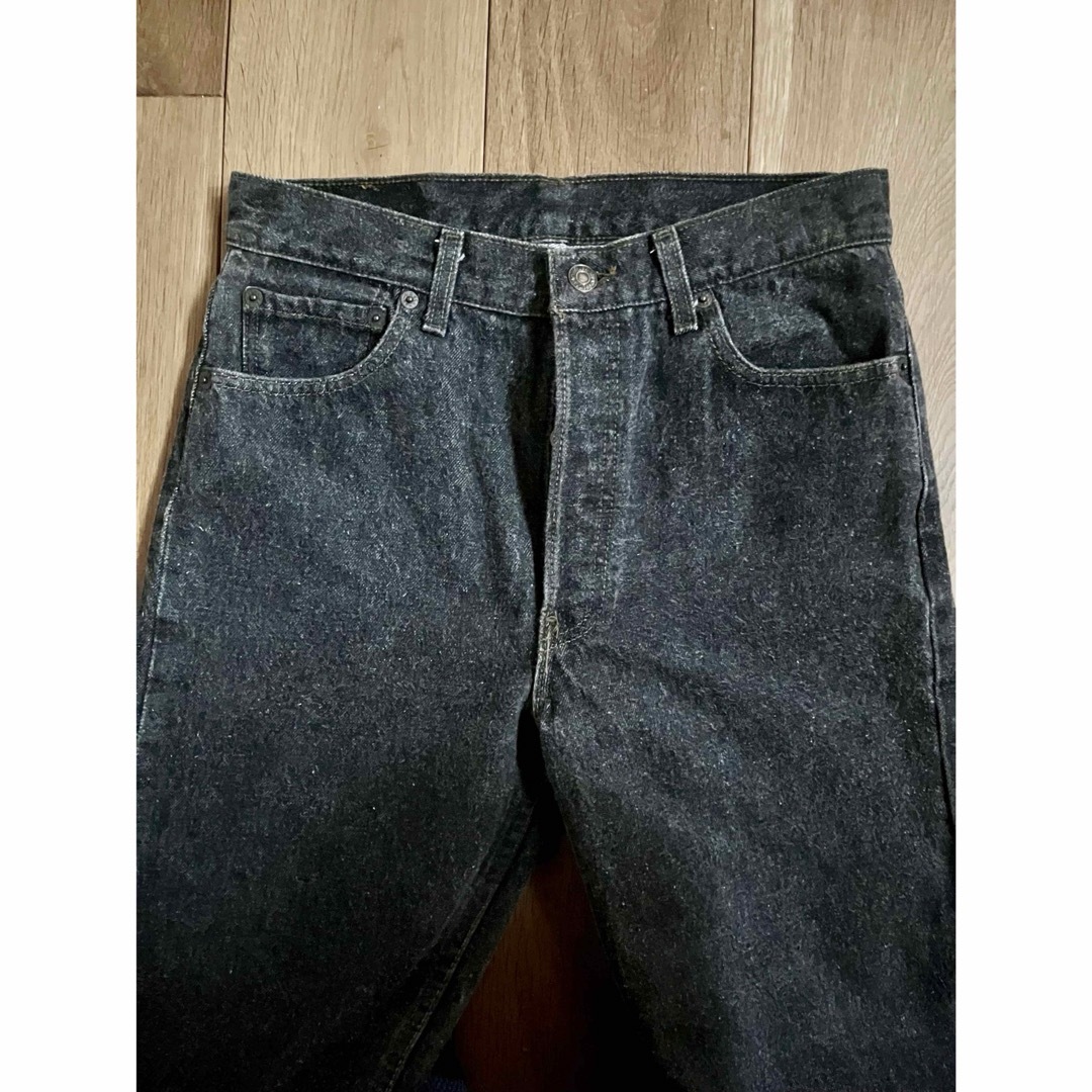 Levi's - 赤文字 後期 先染めブラックUSA製90s リーバイス 501 Levi's - 赤文字 後期 先染めブラックUSA製90s リーバイス 501