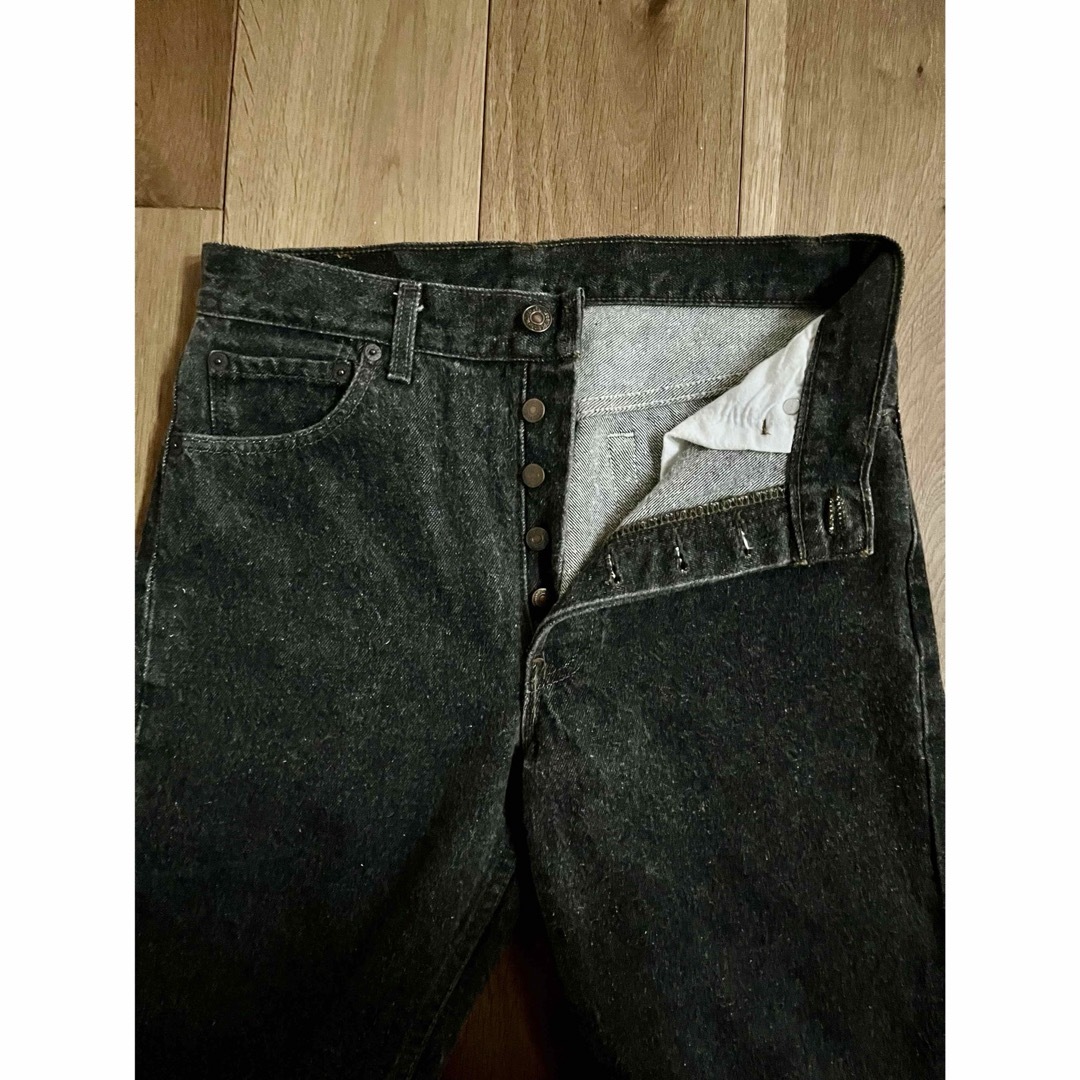 Levi's - 赤文字 後期 先染めブラックUSA製90s リーバイス 501 Levi's - 赤文字 後期 先染めブラックUSA製90s リーバイス 501