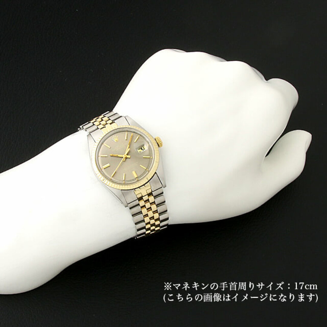 ROLEX(ロレックス)のロレックス デイトジャスト 1601 グレー ゴーストダイアル バー 25番 メンズ アンティーク メンズの時計(腕時計(アナログ))の商品写真