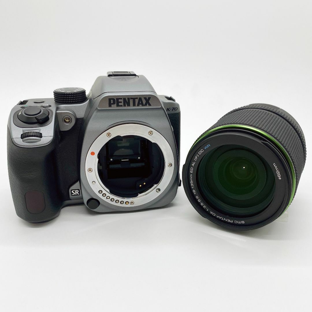 カメラPENTAX K-70 18-135WEキット シルバー