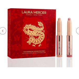 ローラメルシエ(laura mercier)のローラ メルシエ ミニ ローズグロウ キャビア スティック デュオ 2024限定(アイシャドウ)