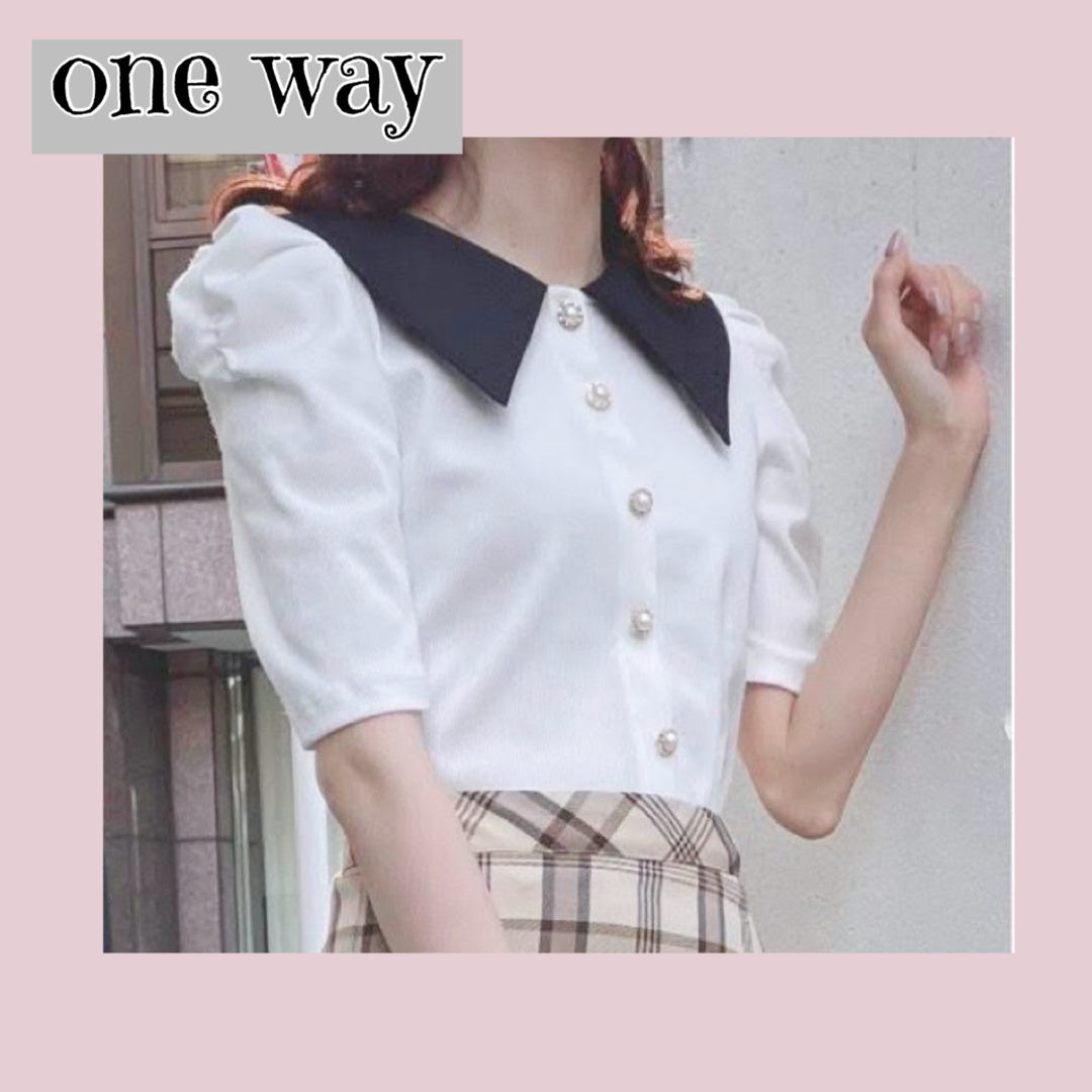 one*way(ワンウェイ)のトップス レディースのトップス(カットソー(半袖/袖なし))の商品写真