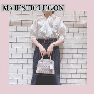 マジェスティックレゴン(MAJESTIC LEGON)のトップス(シャツ/ブラウス(半袖/袖なし))