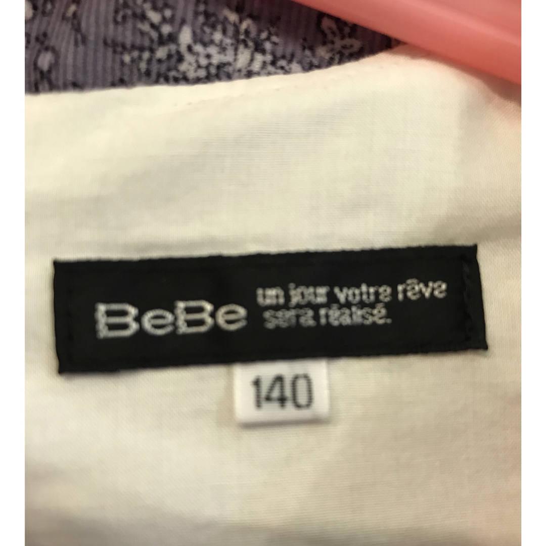 BeBe(ベベ)の🎀BeBe 秋冬ワンピース140🎀 キッズ/ベビー/マタニティのキッズ服女の子用(90cm~)(ワンピース)の商品写真