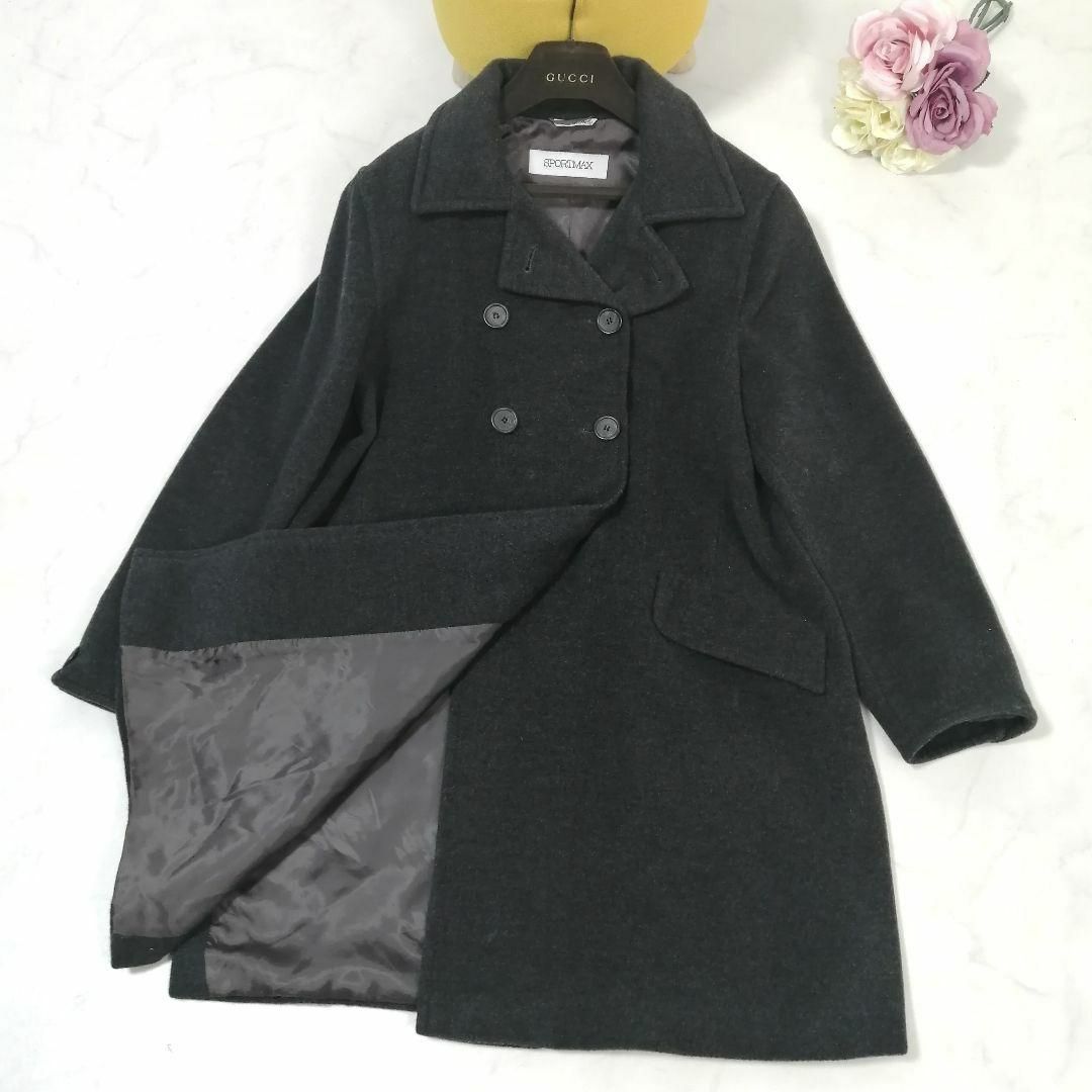 限定‼️極美品✨Max Mara【S】ロングニット　アウター　セーター　上着