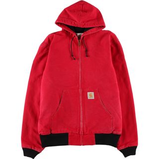 カーハート(carhartt)の古着 90年代 カーハート Carhartt アクティブジャケット ダックフルジップパーカー USA製 メンズM ヴィンテージ /evb003320(その他)