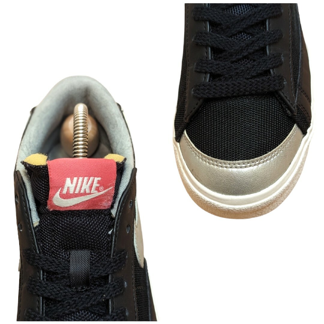 NIKE(ナイキ)のNIKE ナイキ BLAZER LOW 厚底 ブレーザー 23.5cm ブラック レディースの靴/シューズ(スニーカー)の商品写真