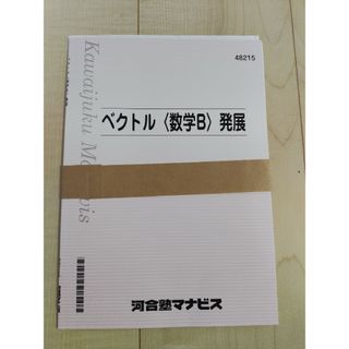 ベクトル〈数学B〉発展　河合塾マナビステキスト(語学/参考書)