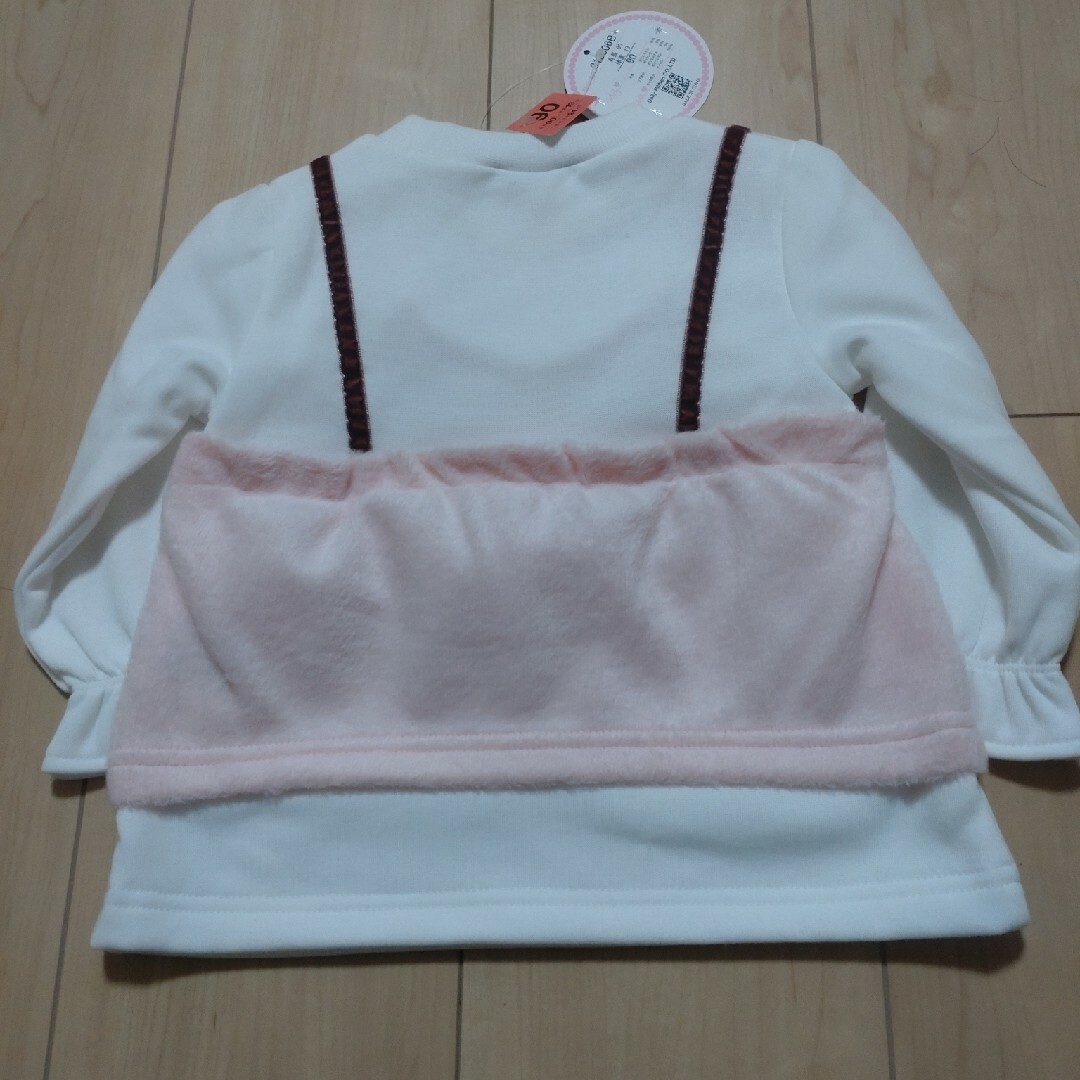 ドーリーリボン　トレーナー キッズ/ベビー/マタニティのキッズ服女の子用(90cm~)(Tシャツ/カットソー)の商品写真