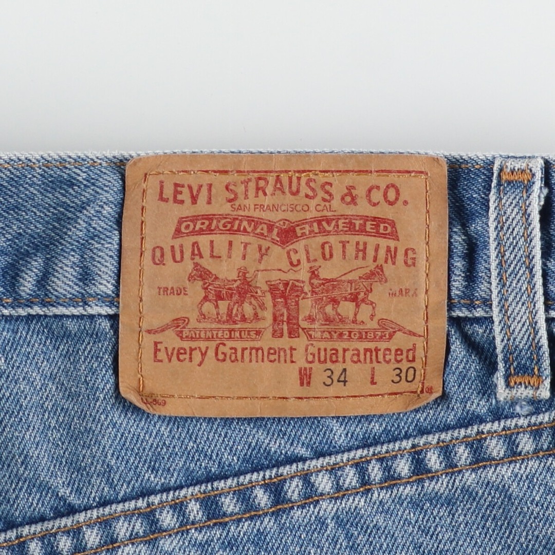 Levi's(リーバイス)の古着 00年代 リーバイス Levi's RELAXED STRAIGHT LEG デニムパンツ メンズw34 /eaa408185 メンズのパンツ(デニム/ジーンズ)の商品写真