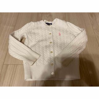 ラルフローレン(Ralph Lauren)のラルフローレン　ケーブルニットカーディガン　3T(カーディガン)