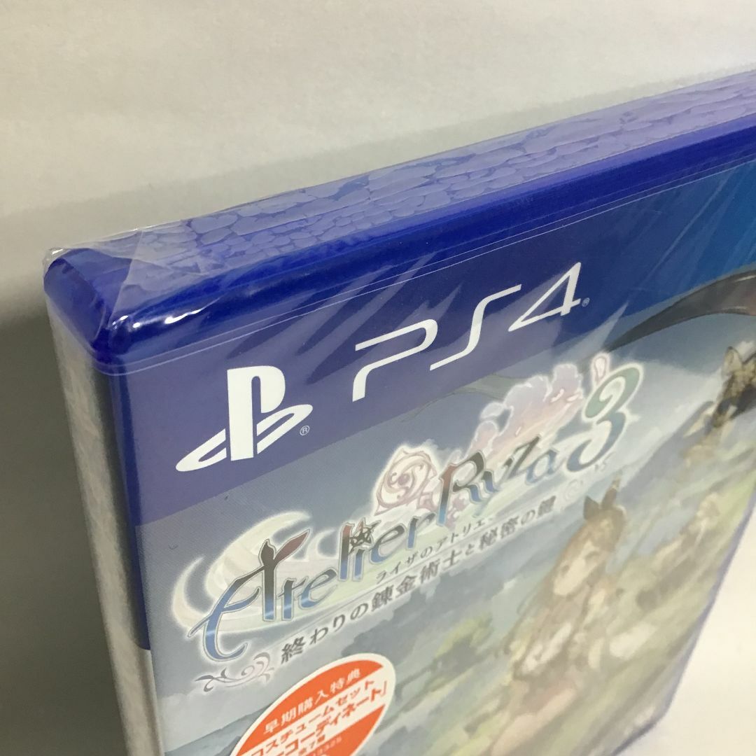 PlayStation4(プレイステーション4)のライザのアトリエ3 終わりの錬金術士と秘密の鍵 PS4 新品 未開封 エンタメ/ホビーのゲームソフト/ゲーム機本体(家庭用ゲームソフト)の商品写真